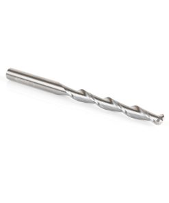 46032 Solid Carbide CNC Foam Cutting Up-Cut Ball End Spiral 1/4 Dia x 2-1/4 x 1/4 Shank x 4 Inch Long Router Bit