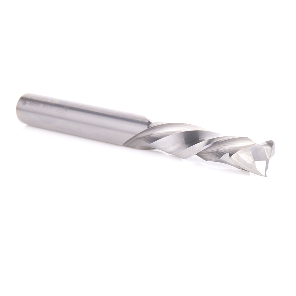 46035 CNC Solid Carbide Compression Spiral 1/2 Dia x 2-1/8 Inch x 1/2 Inch Shank