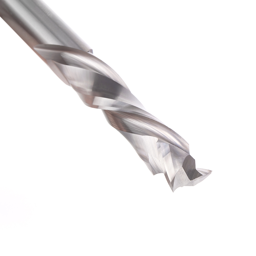46035 CNC Solid Carbide Compression Spiral 1/2 Dia x 2-1/8 Inch x 1/2 Inch Shank