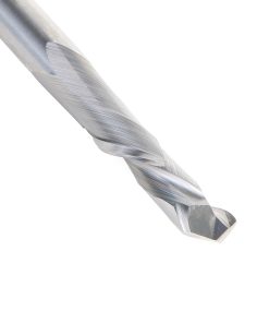 46036 CNC Solid Carbide Compression Spiral Single Flute 1/4 Dia x 1 Inch x 1/4 Inch Shank