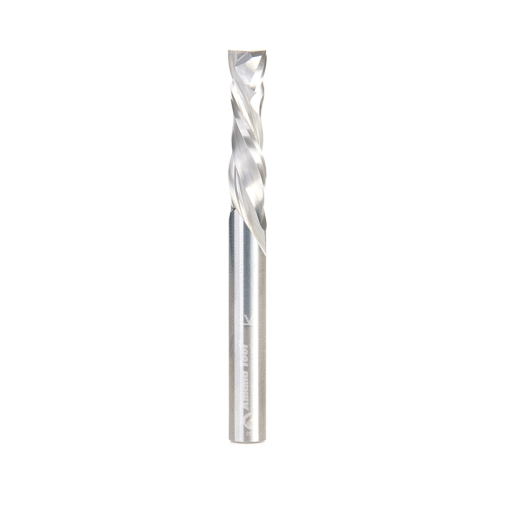46037 CNC Solid Carbide Compression Spiral 1/4 Dia x 1 Inch x 1/4 Inch Shank