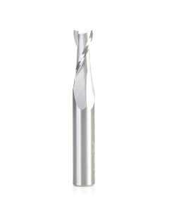 46063 Solid Carbide Spiral Plunge 8mm Dia x 3/4 x 3/8 Inch Shank Up-Cut