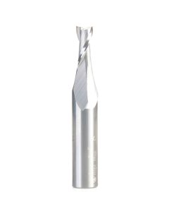 46064 Solid Carbide Spiral Plunge 8mm Dia x 3/4 x 1/2 Inch Shank Up-Cut