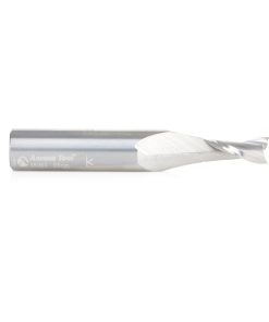 46064 Solid Carbide Spiral Plunge 8mm Dia x 3/4 x 1/2 Inch Shank Up-Cut