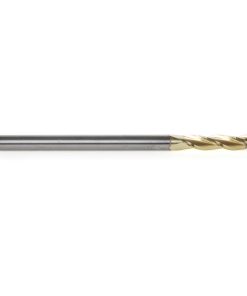 46091 Solid Carbide Up-Cut Spiral 1/8 Dia x 1/2 x 1/8 Shank x 2 Inch Long Composite, Fiberglass & Phenolic Cutting ZrN Coated Router Bit