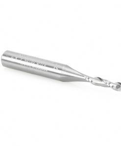 46100 Solid Carbide Spiral Plunge 1/8 Dia x 1/2 x 1/4 Inch Shank Up-Cut