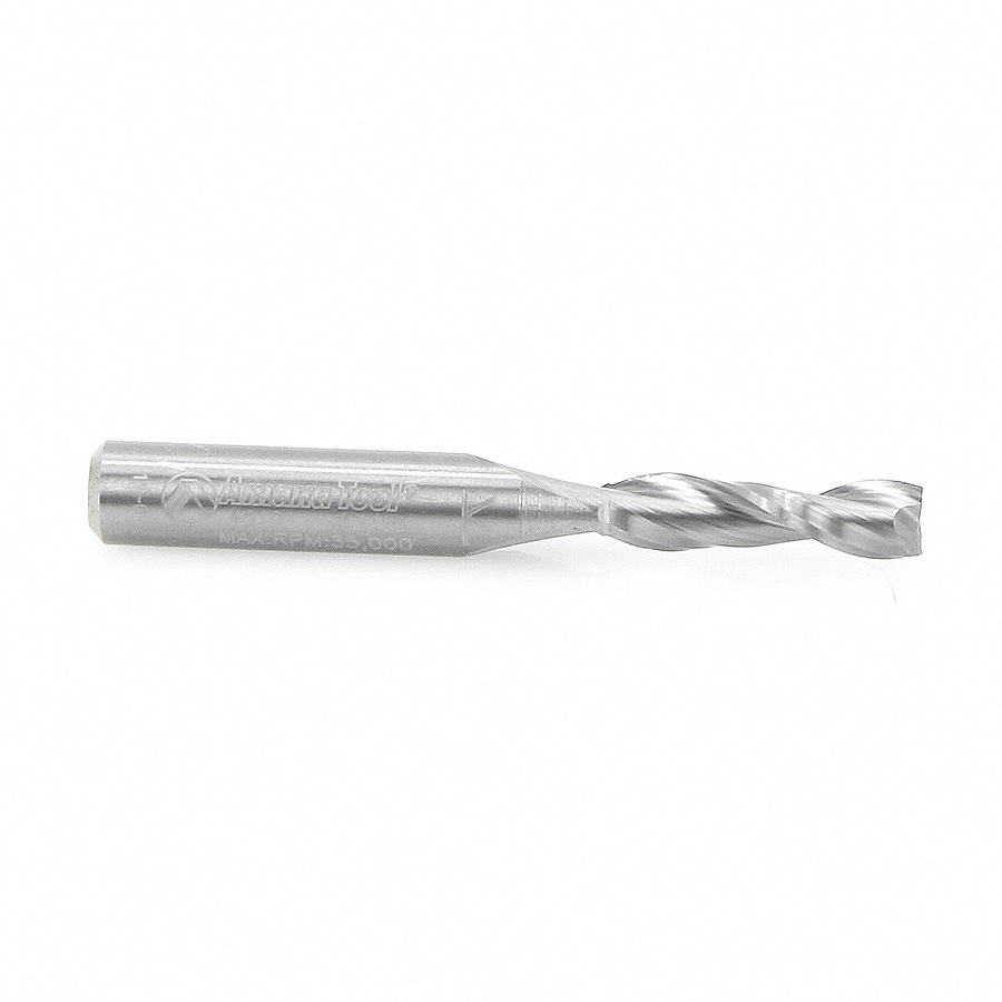 46131 Solid Carbide Spiral Plunge 3/16 Dia x 3/4 x 1/4 Inch Shank Up-Cut