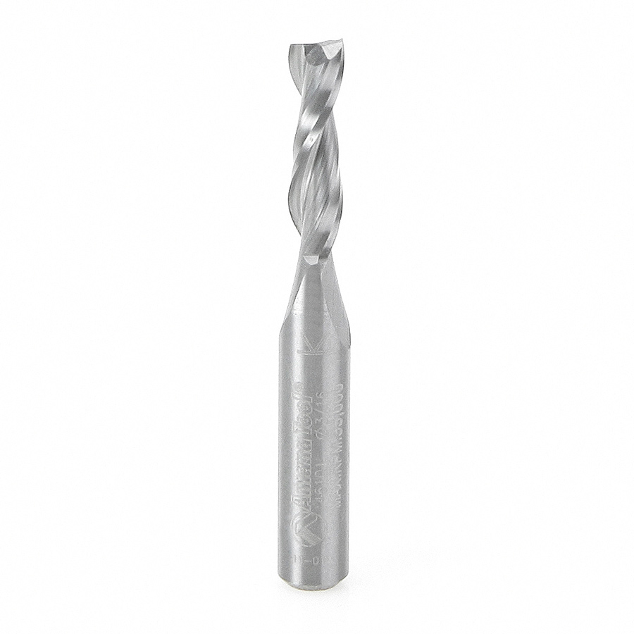 46101 Solid Carbide Spiral Plunge 3/16 Dia x 3/4 x 1/4 Inch Shank Up-Cut