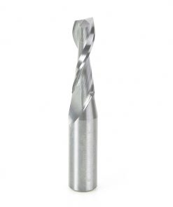 46104 Solid Carbide Spiral Plunge 3/8 Dia x 1-1/4 x 1/2 Inch Shank Up-Cut