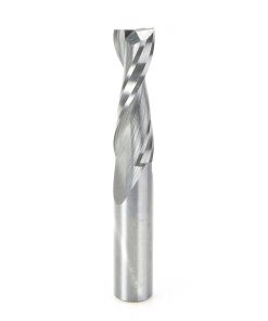 46107 Solid Carbide Spiral Plunge 1/2 Dia x 1-5/8 x 1/2 Inch Shank Up-Cut