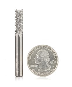 46112 End Mill Point Diamond Pattern Composite Cutting 1/4 Dia x 3/4 x 1/4 Inch Shank