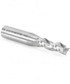46114 Solid Carbide Spiral Plunge 3/8 Dia x 1-1/4 x 3/8 Inch Shank Up-Cut, 3-Flute