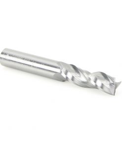 46116 Solid Carbide Spiral Plunge 1/2 Dia x 1-1/2 x 1/2 Inch Shank Up-Cut, 3-Flute