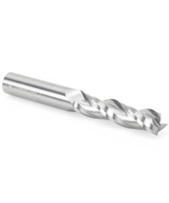 46118 Solid Carbide Spiral Plunge 1/2 Dia x 2 Inch x 1/2 Shank Up-Cut, 3-Flute