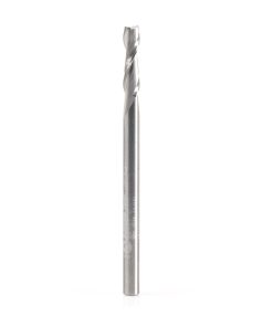 46127 Solid Carbide Spiral Plunge 1/8 Dia x 1/2 x 1/8 Shank x 2 Inch Long Up-Cut