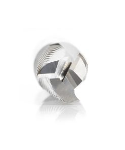 46129 CNC Solid Carbide Roughing Spiral 3 Flute Chipbreaker 3/8 Dia x 1-1/4 x 3/8 Inch Shank Up-Cut Router Bit