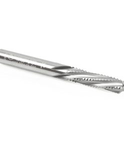 46133 Solid Carbide End Mill Point Roughing Spiral 6 Flute x 1/4 Dia x 1 x 1/4 Shank for Composite Materials