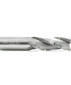 46138 CNC Solid Carbide Spiral Flute Roughing/Finishing with Chipbreaker 3/4 Dia x 2-1/4 x 3/4 Shank Up-Cut Router Bit