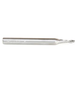 46139 CNC Solid Carbide Compression Spiral Single Flute 1/8 Dia x 3/8 x 1/4 Inch Shank