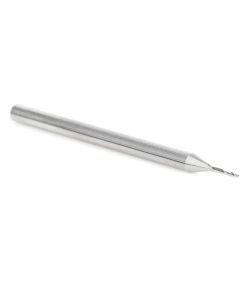 46145 Solid Carbide Spiral Plunge 1/32 Dia x 1/8 x 1/8 Shank x 2 Inch Long Up-Cut