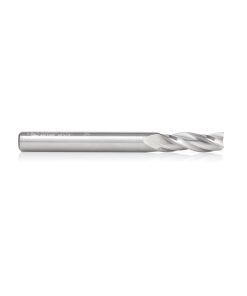 46149 Solid Carbide Spiral Plunge 1/4 Dia x 3/4 x 1/4 Inch Shank Up-Cut, 3-Flute