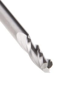 46149 Solid Carbide Spiral Plunge 1/4 Dia x 3/4 x 1/4 Inch Shank Up-Cut, 3-Flute