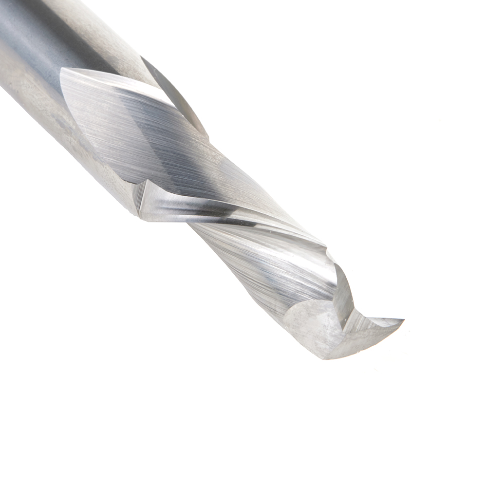 46158 CNC Solid Carbide Compression Spiral Single Flute 1/2 Dia x 1-1/8 x 1/2 Inch Shank
