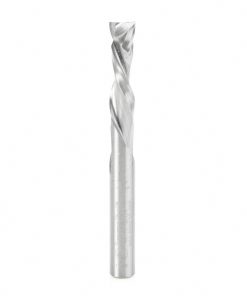 46170 CNC Solid Carbide Compression Spiral 1/4 Dia x 7/8 x 1/4 Inch Shank