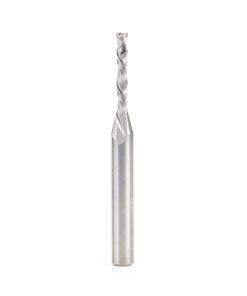 46176 CNC Solid Carbide Compression Spiral 1/8 Dia x 13/16 x 1/4 Inch Shank