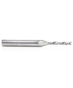 46176 CNC Solid Carbide Compression Spiral 1/8 Dia x 13/16 x 1/4 Inch Shank
