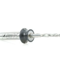 46184 Solid Carbide Compression 3-Pc. Set Including Two 46180 Compression Bits and One 47632 Router Adapter