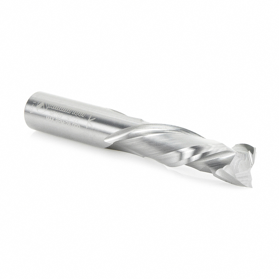 46189 CNC Solid Carbide Compression Spiral 1/2 Dia x 1-1/2 x 1/2 Inch Shank