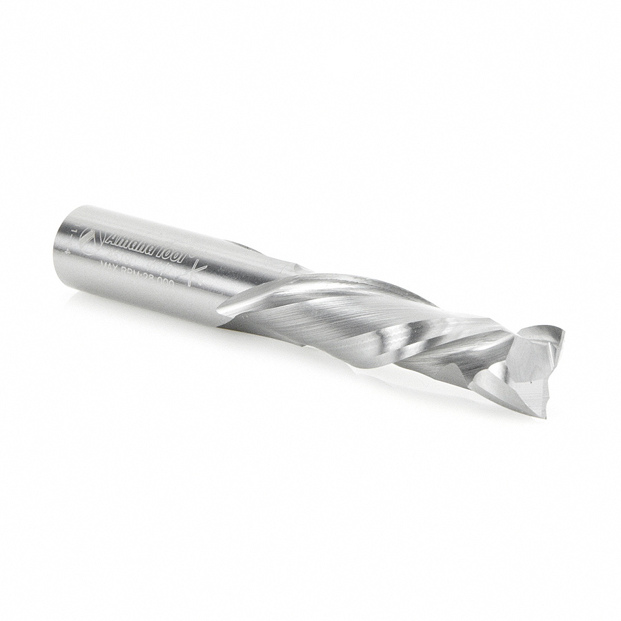 46190 CNC Solid Carbide Compression Spiral 1/2 Dia x 1-5/8 x 1/2 Inch Shank