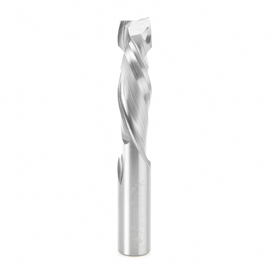 46190 CNC Solid Carbide Compression Spiral 1/2 Dia x 1-5/8 x 1/2 Inch Shank