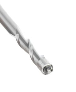 46197 Solid Carbide UltraTrim Spiral 1/4 Dia x 1 Inch x 1/4 Shank with Double Ball Bearing Up-Cut