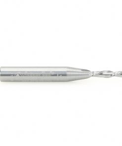 46200 Solid Carbide Spiral Plunge 1/8 Dia x 1/2 x 1/4 Inch Shank x 2 Inch Long Down-Cut