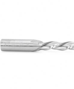 46214 Solid Carbide Spiral Plunge 3/8 Dia x 1-1/4 x 3/8 Inch Shank Down-Cut, 3-Flute