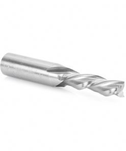 46214 Solid Carbide Spiral Plunge 3/8 Dia x 1-1/4 x 3/8 Inch Shank Down-Cut, 3-Flute