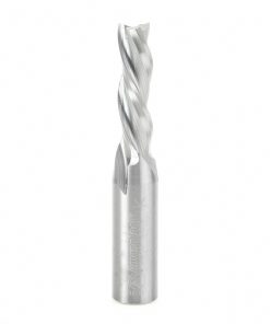 46214 Solid Carbide Spiral Plunge 3/8 Dia x 1-1/4 x 3/8 Inch Shank Down-Cut, 3-Flute