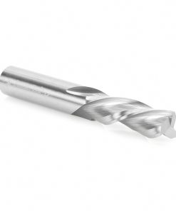 46216 Solid Carbide Spiral Plunge 1/2 Dia x 1-1/2 x 1/2 Inch Shank Down-Cut, 3-Flute