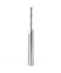 46225 Solid Carbide Spiral Plunge 1/8 Dia x 13/16 x 1/4 Shank x 2-1/2 Inch Long Down-Cut Router Bit