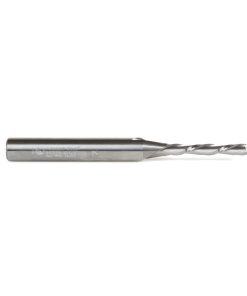 46225 Solid Carbide Spiral Plunge 1/8 Dia x 13/16 x 1/4 Shank x 2-1/2 Inch Long Down-Cut Router Bit