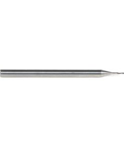 46229 Solid Carbide Spiral Plunge 1/32 Dia x 1/8 x 1/8 Shank x 2 Inch Long Down-Cut
