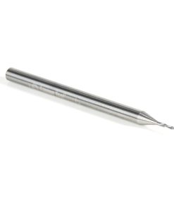 46229 Solid Carbide Spiral Plunge 1/32 Dia x 1/8 x 1/8 Shank x 2 Inch Long Down-Cut