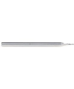 46231 Solid Carbide Spiral Plunge 3/64 Dia x 1/8 x 1/8 Shank x 2 Inch Long Down-Cut