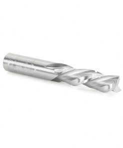 46234 CNC Solid Carbide Spiral Flute Roughing/Finishing with Chipbreaker 1/2 Dia x 1-5/8 x 1/2 Inch Shank Down-Cut Router Bit