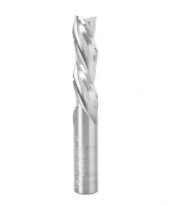 46234 CNC Solid Carbide Spiral Flute Roughing/Finishing with Chipbreaker 1/2 Dia x 1-5/8 x 1/2 Inch Shank Down-Cut Router Bit
