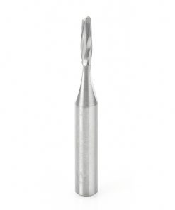 46241 Solid Carbide Spiral Plunge for Solid Wood 1/8 Dia x 1/2 x 1/4 Inch Shank Up-Cut