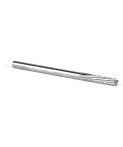46260 Solid Carbide CNC Spiral Carbon Graphite & Carbon Fiber Panel Cutting 1/8 Dia x 1/2 x 1/8 Shank x 2 Inch Long Down-Cut Router Bit
