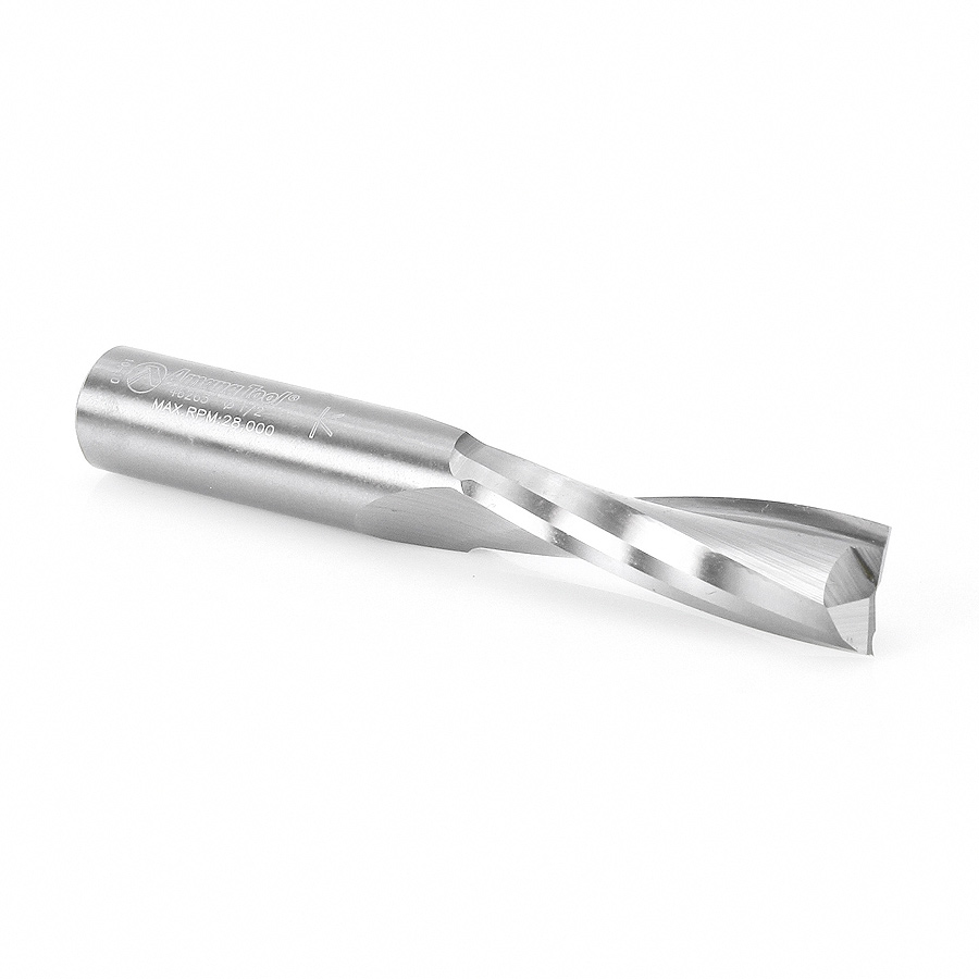 46263 Solid Carbide Spiral Plunge for Solid Wood 1/2 Dia x 1-5/8 x 1/2 Inch Shank Up-Cut